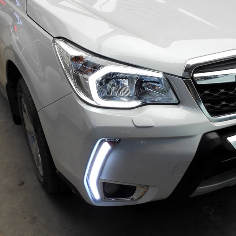 Автомобильный мигающий светильник ROADOT для Subaru Forester 2013 2014 2015 светодиодный дневный