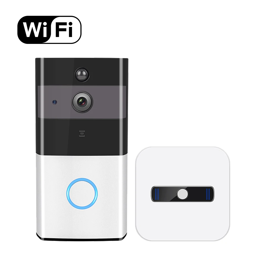 Видеозвонок дверной водонепроницаемый 720P Wi Fi|Дверной звонок| |