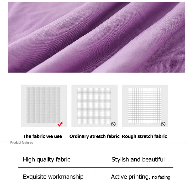 Красного цвета современный складной спандекс Чехол для стула тянущийся высокие