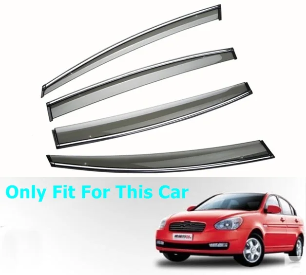 Крышка окна автомобиля козырек от солнца дождя ветра дефлектор тент щит ABS для