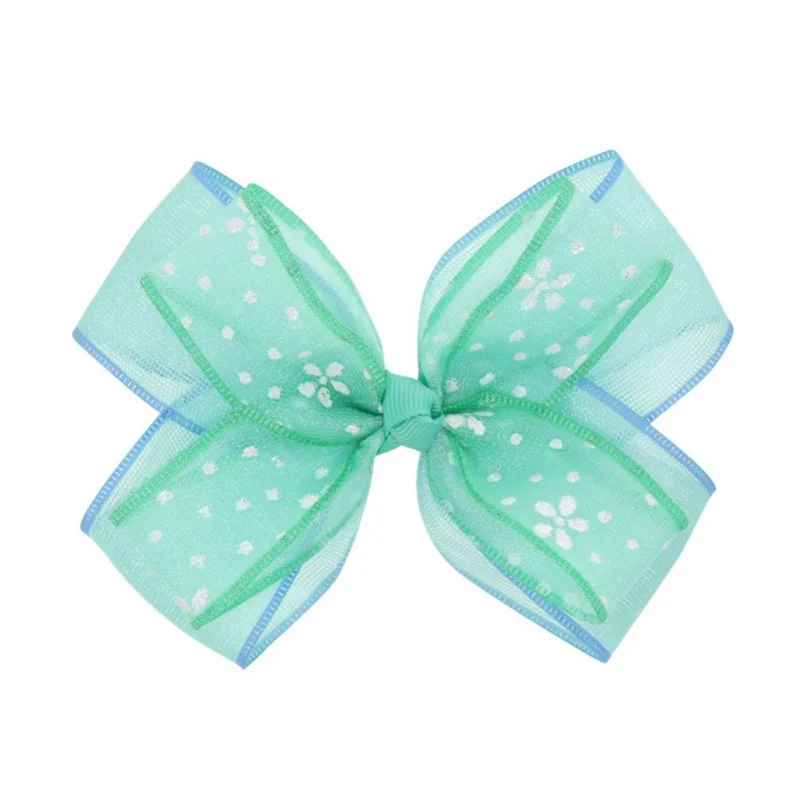 5 Colors Ribbon Bows Clips Hairpin Girl's Hair bows Boutique Clip Headware Kids Accessories | Детская одежда и обувь