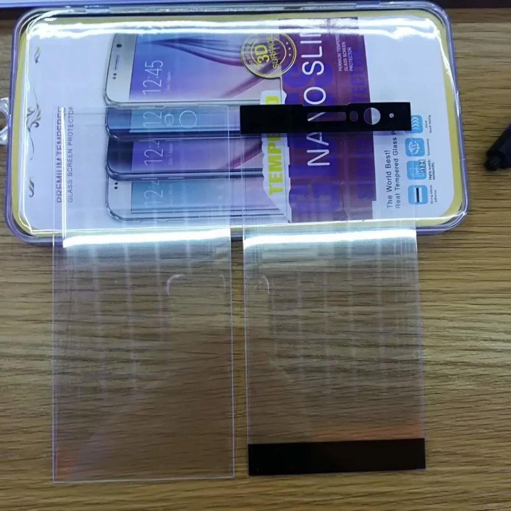 3D закаленное стекло для Sony Xperia XA2 изогнутый полноэкранный чехол Взрывозащищенная