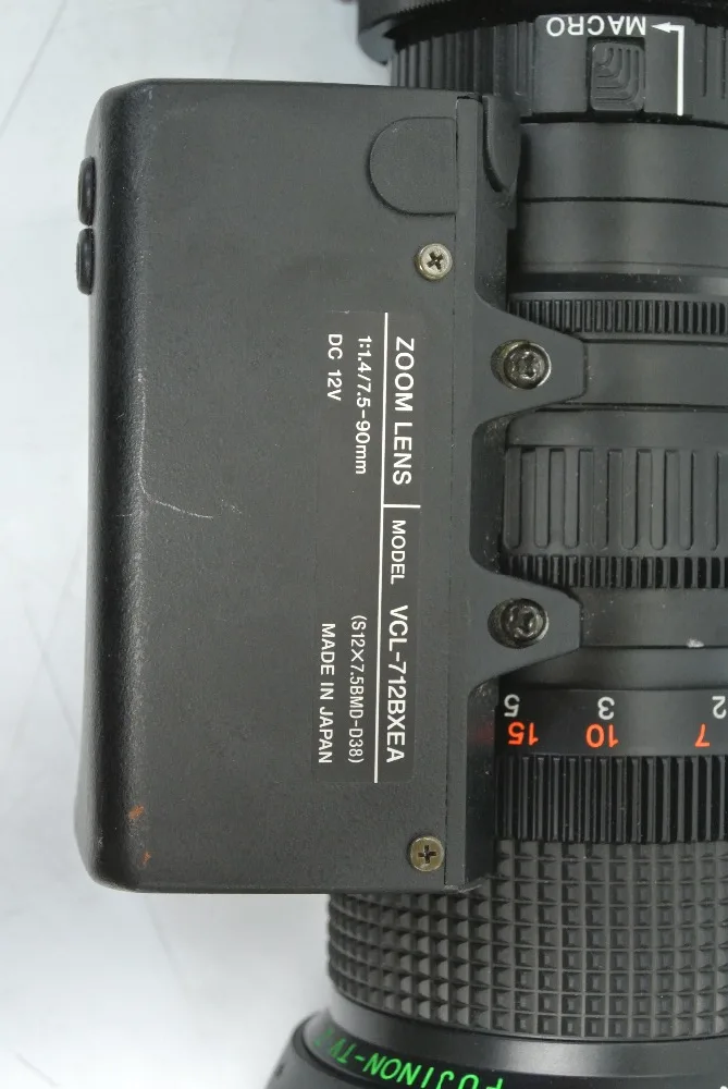 SONY DXC 930 3CCD VCL 712BXEA используется в хорошем состоянии с бесплатной
