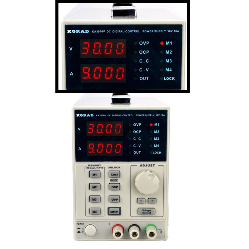 Блок питания постоянного тока KA3010P 0 30 в 10 А программируемый источник