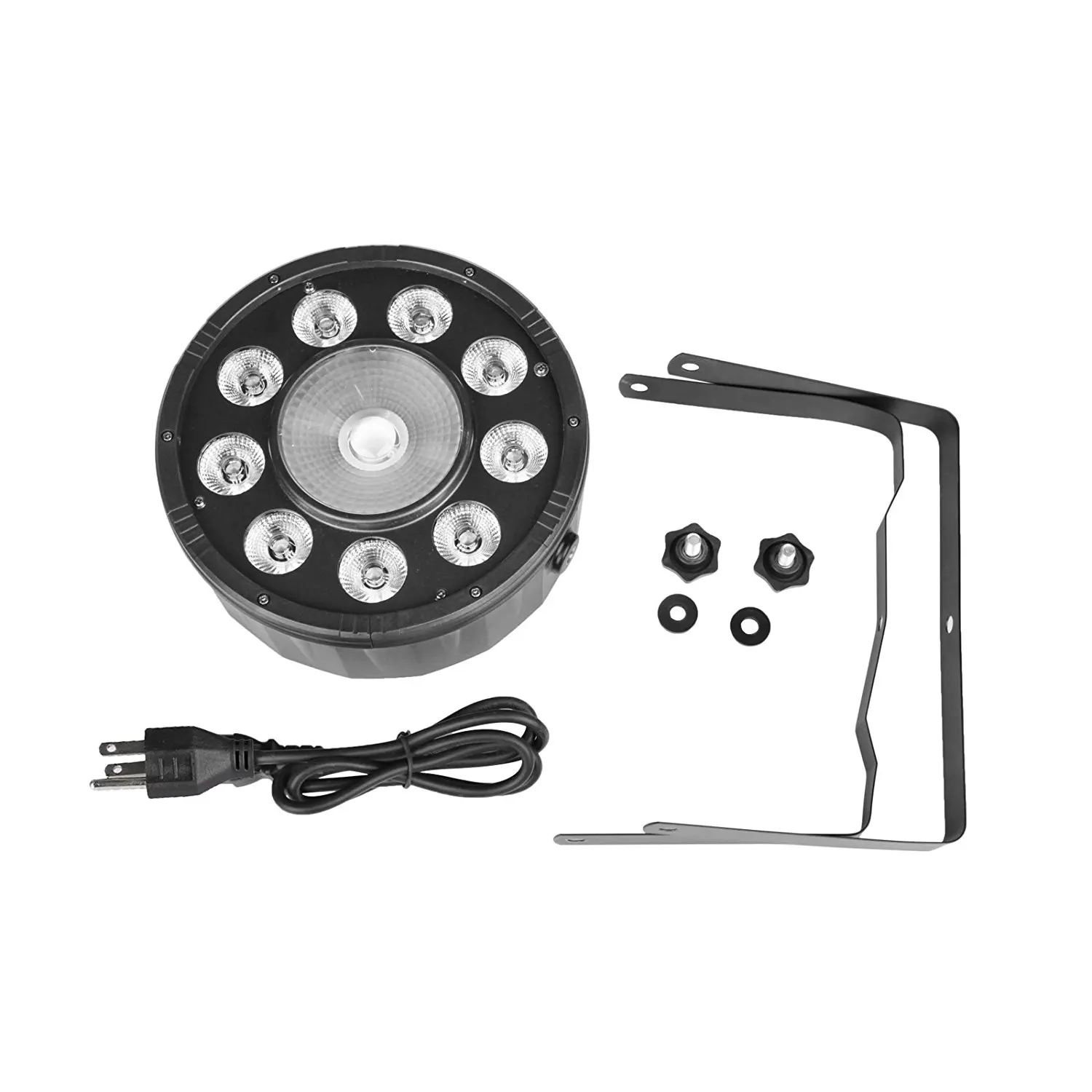 Светодиодный Uplight 10 RGB светодиодный DMX512 PAR сценическое освещение для свадьбы KTV DJ