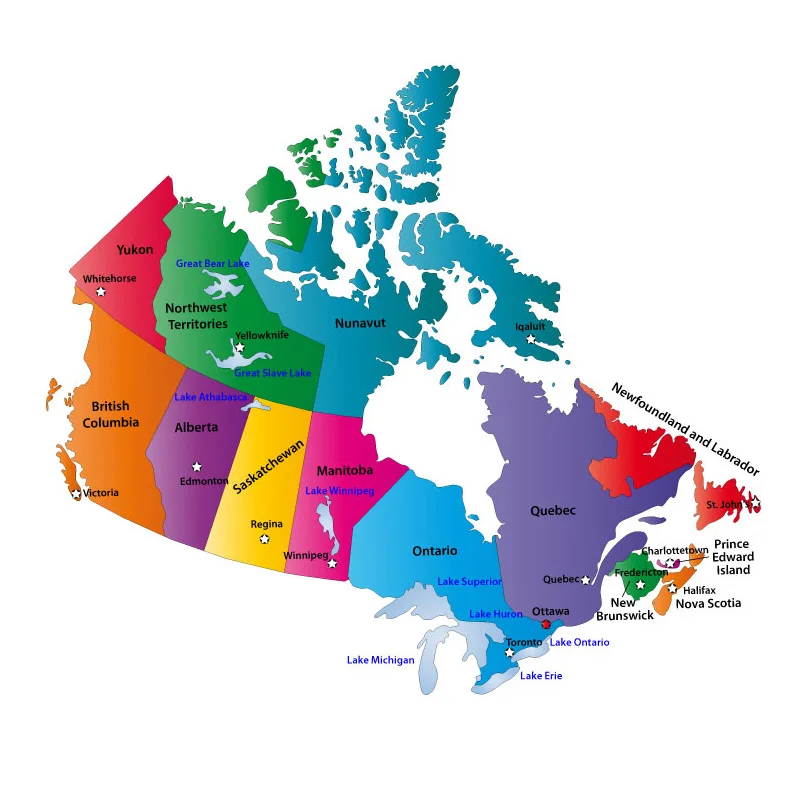 Канада Карта Ньюфаундленд кулон ожерелья очарование Страна ожерелье розовое
