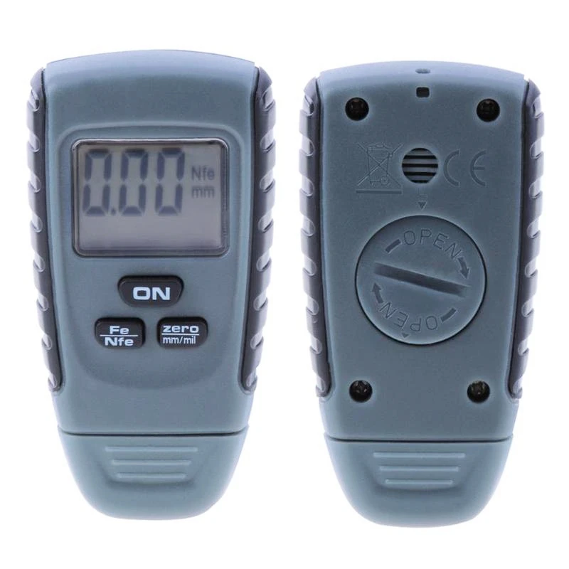 Лучшая цена RM660 цифровой датчик толщины покрытия 0 02 мм разрешение краски |