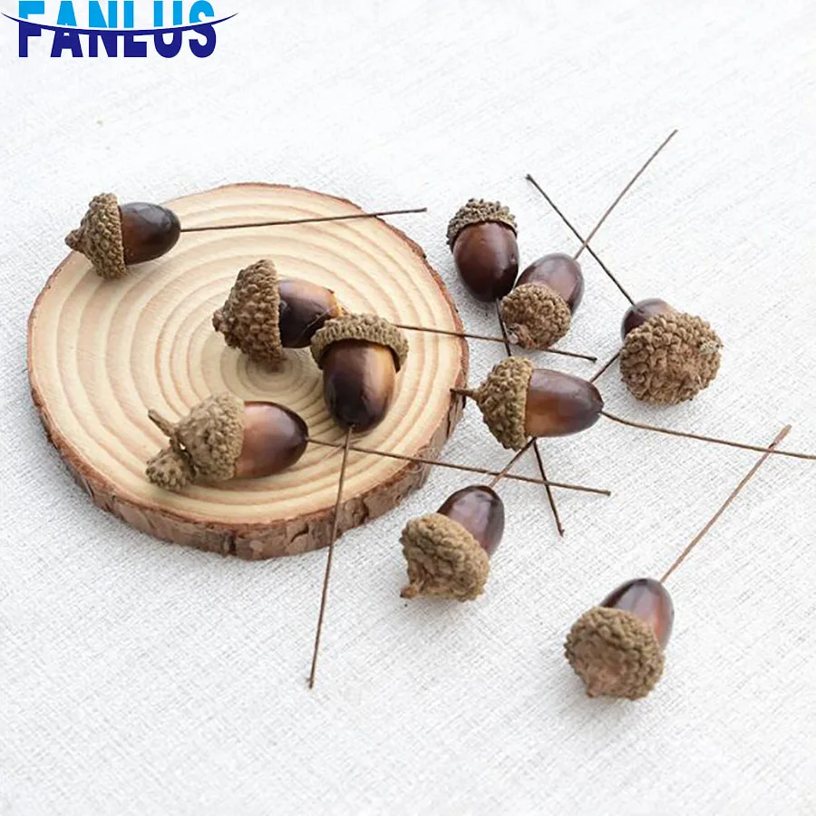 10 шт./пакет искусственный пенопласт Рождество сосновый конус свадебные