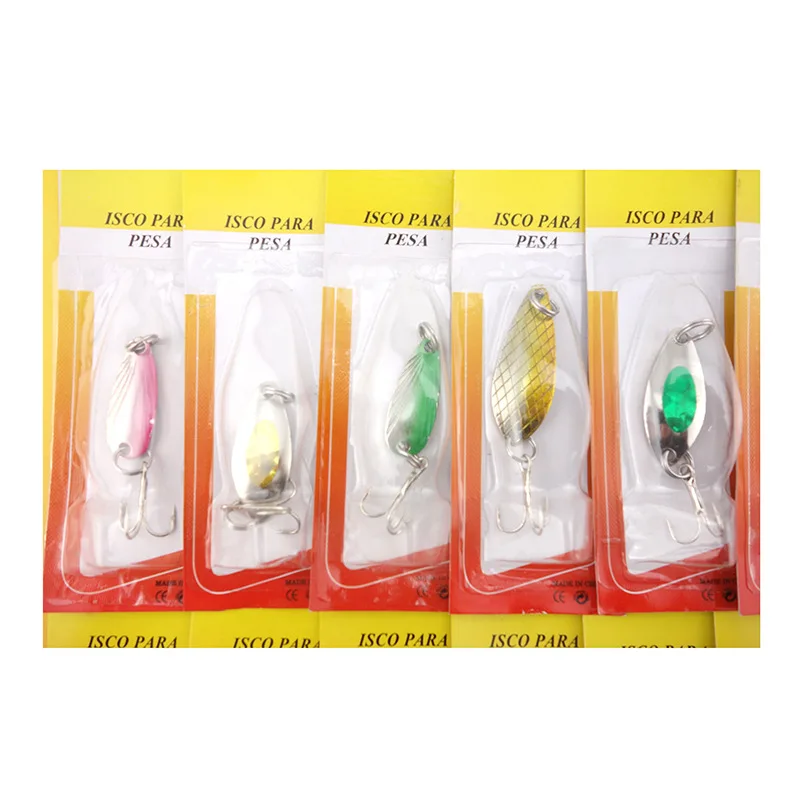 Лучшая металлическая приманка в виде ложки AZJ 2017 30 шт. рыболовные снасти разные