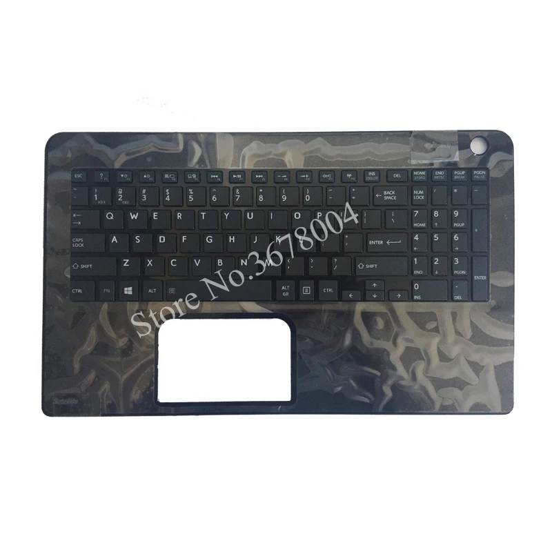 Новый верхний Упор для рук дело США Клавиатура ноутбука Toshiba Satellite L50-B L50D-B L50DT-B L50T-B