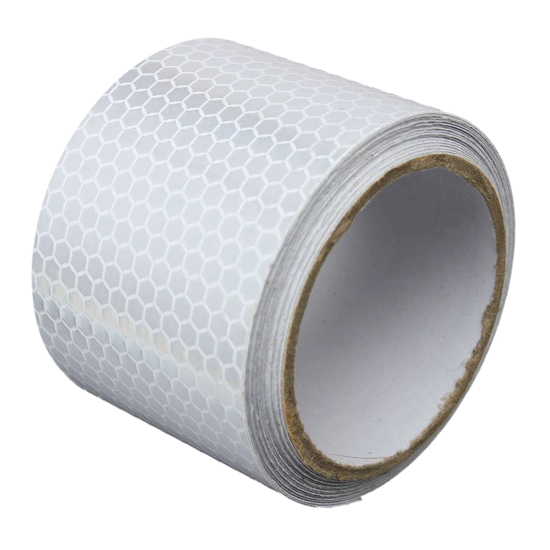 5X3m серебристо-белая Светоотражающая Защитная предупреждающая видимость клейкая