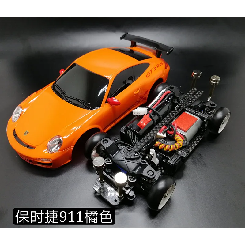 Brushless version 4 MINI-Q6 RTR 1/28 обновленная версия металлические отличия POM шины четыре привода дрейф углеродного волокна гоночная, матовая бесщеточный ру автомобиль - Цвет: Brushless version 4