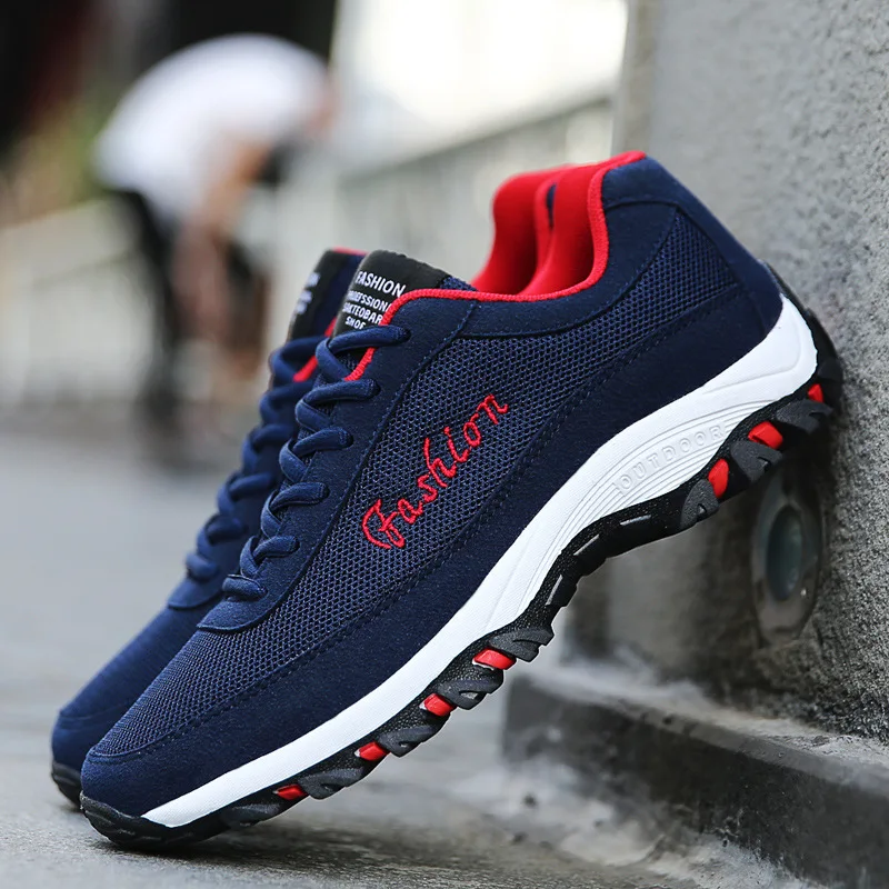 2019 г. Новая мужская повседневная обувь дышащая из сетчатого материала