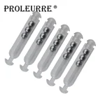 20 штук червь джиг, приманка для рыбалки приманки погремушки Вставить трубка погремушки Shake привлекают Fly Пластик Рыбалка звуковая панель для мягкие приманки