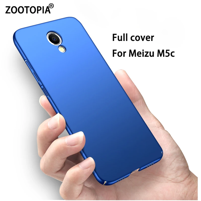 Жесткий Чехол-бампер для Meizu M5C чехол M5c M 5C версия Globale M710H жесткий матовый на Fundas Capa