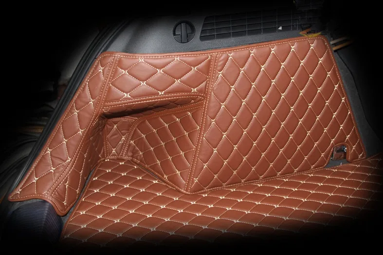 Хорошее качество! Полный набор автомобильных ковриков для багажника Audi Q3 2018-2011