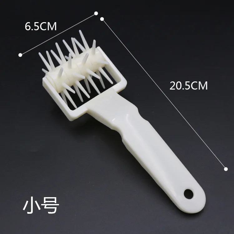 1Pcs New Plastic Pizza Cutters Wheels Tools Pastry Dough Roller Baking Pie Docker Kitchen Accessories