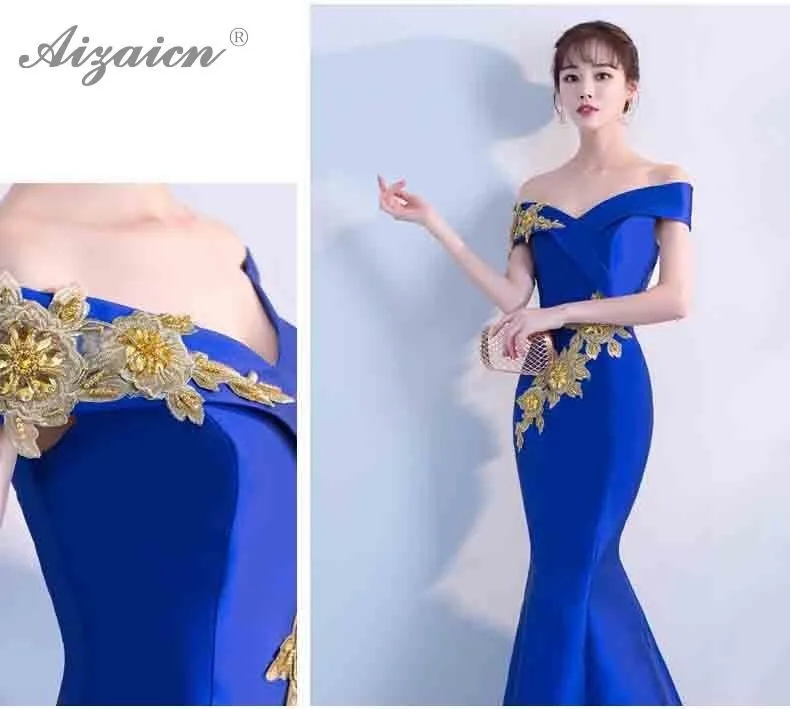 Модное платье без бретелек с вышивкой Cheongsam Красное длинное платье с хвостом русалки для Женщин Китайское свадебное платье халат Qi Pao хлопок