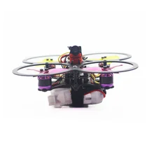 MD90 90 мм микро Радиоуправляемый Дрон FPV Гоночная рама мини F3/F4 Flytower 1104 7500kv мотор 2030 Опора 600TVL камера
