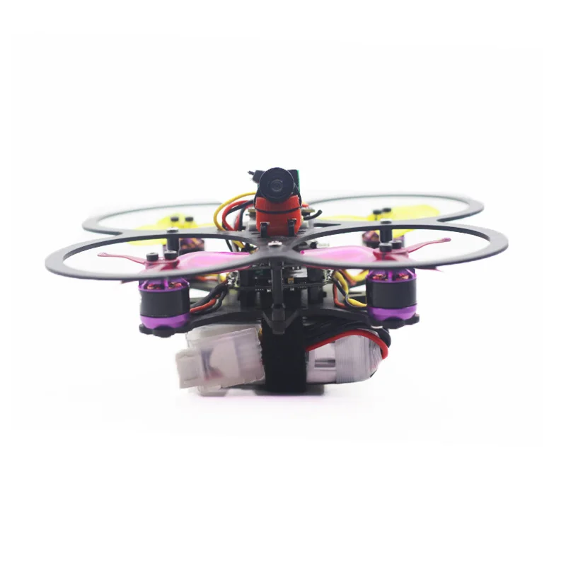 MD90 90 мм микро Радиоуправляемый Дрон FPV гоночная рамка мини F3/F4 Flytower 1104 7500kv мотор 2030