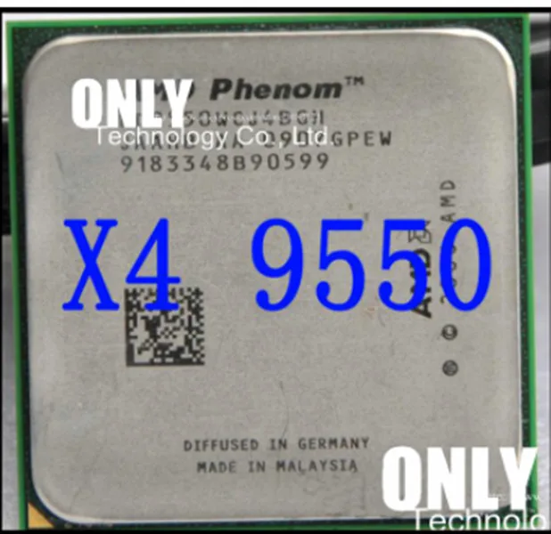 Процессор X4 9550 2,2G AM2+/940 Pin/двухъядерный/2 MB L2 cache/95 w cpu
