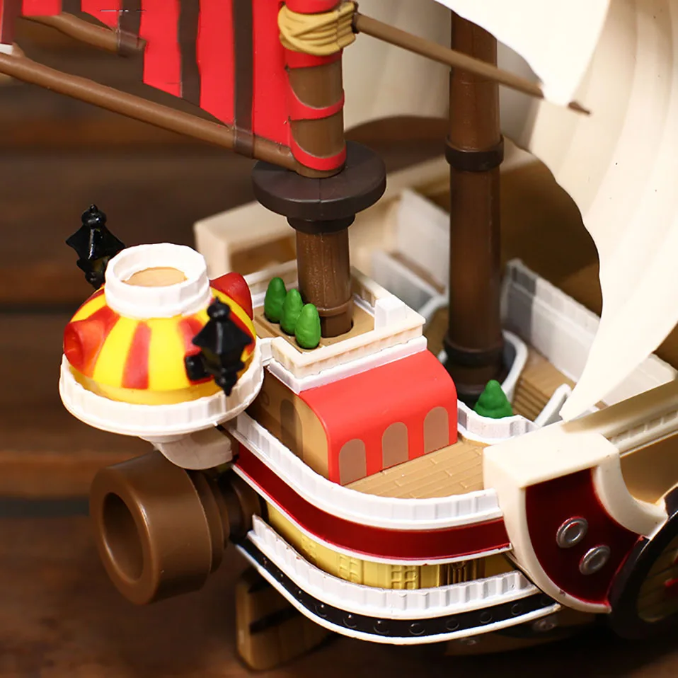Короткая футболка с героями из японского аниме «one piece рисунок one piece Таузенд Санни обезьяна Luffy ПВХ фигурка игрушки обезьяна Luffy украшения подарки для детей