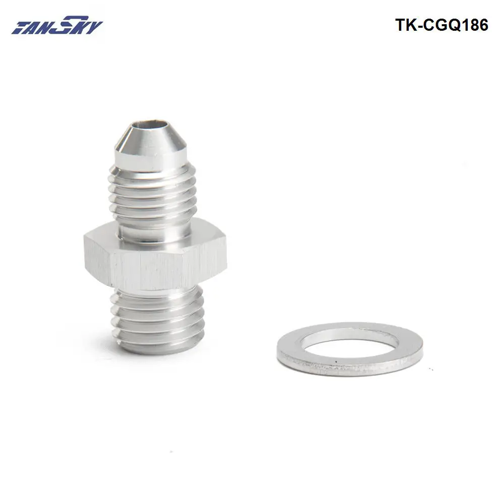 Фитинг адаптера подачи масла M12x1.5 для Volvo TD04H TD04HL 1 5 мм RestricorTK CGQ186|adapter fitting|oil feedoil