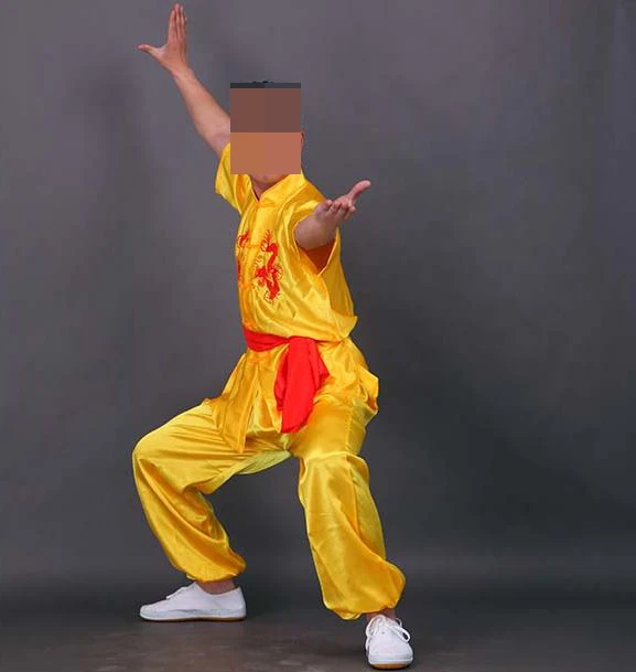 Унисекс летний костюм с коротким рукавом для детей и взрослых вышивкой в стиле