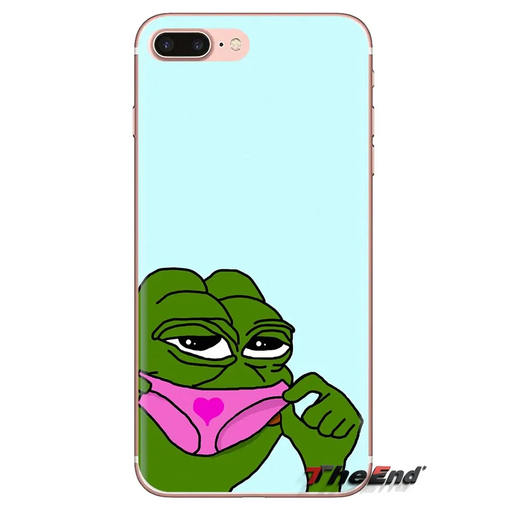 Для Oneplus 3T 5T 6T Nokia 2 3 5 6 8 9 230 3310 1 7 Plus 2017 2018 прозрачный ТПУ Корпус милый лягушка Meme