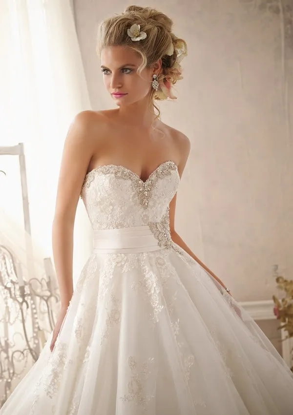 Свадьба DressesEmbroidered кружево аппликации на велюр вышивка бисером пятно пояс Vestido Novia