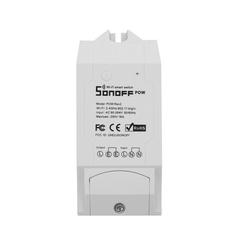 Sonoff Pow R2 16A Smart Dual Wifi Wireless Home Voice Measurement Monitor Power Switch Control Automation Controls | Электроника