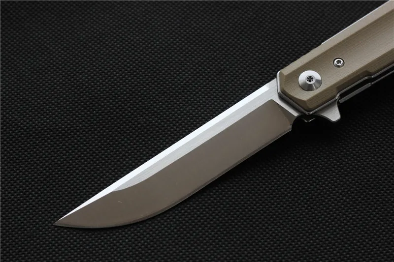 MK 9Cr18MoV 59hrc складной нож G10 Ручка острый карманный Кемпинг Охота охотничий