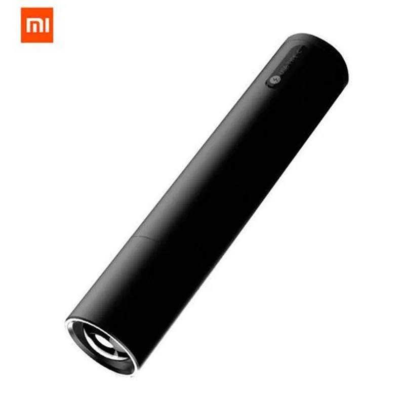 Черный Xiaomi BEEbest флэш-светильник 1000LM 5 моделей масштабируемый флэш-светильник яркость портативный EDC Магнитный велосипедный светильник наружный светильник H20 - Цвет: Черный