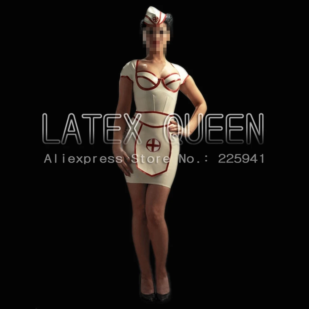 Латексная резиновая одежда медицинская униформа|medical uniforms|dress medicaluniform medical |