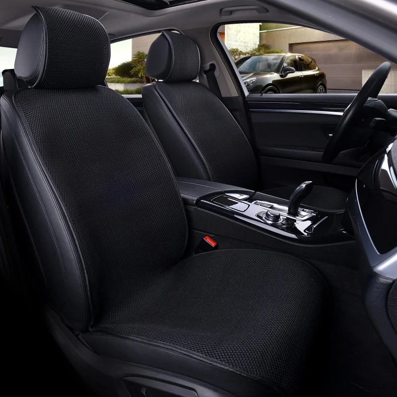 

2018 new car seat comfort breathable silk material car seat can be used in four seasons