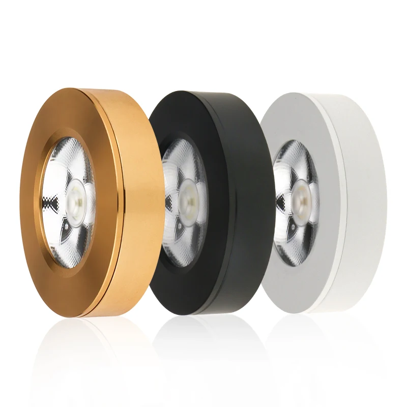 Ультратонкий поверхностный монтаж Led COB светильник Точечный шайба лампа 7 Вт 12 15