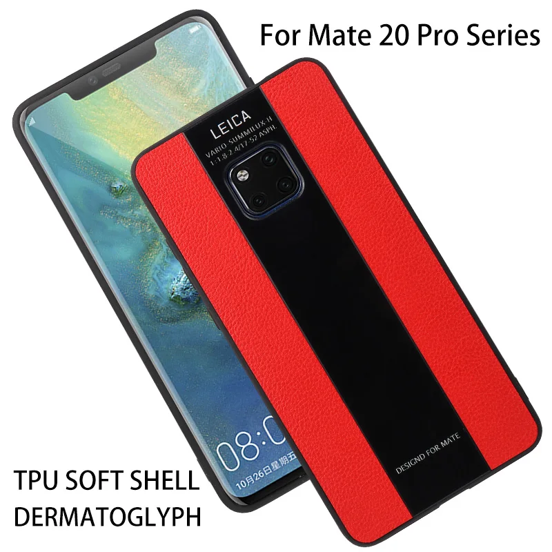 GKK для Huawei Mate 20 pro 20X чехол роскошный кожаный текстурный деловой Ударопрочный