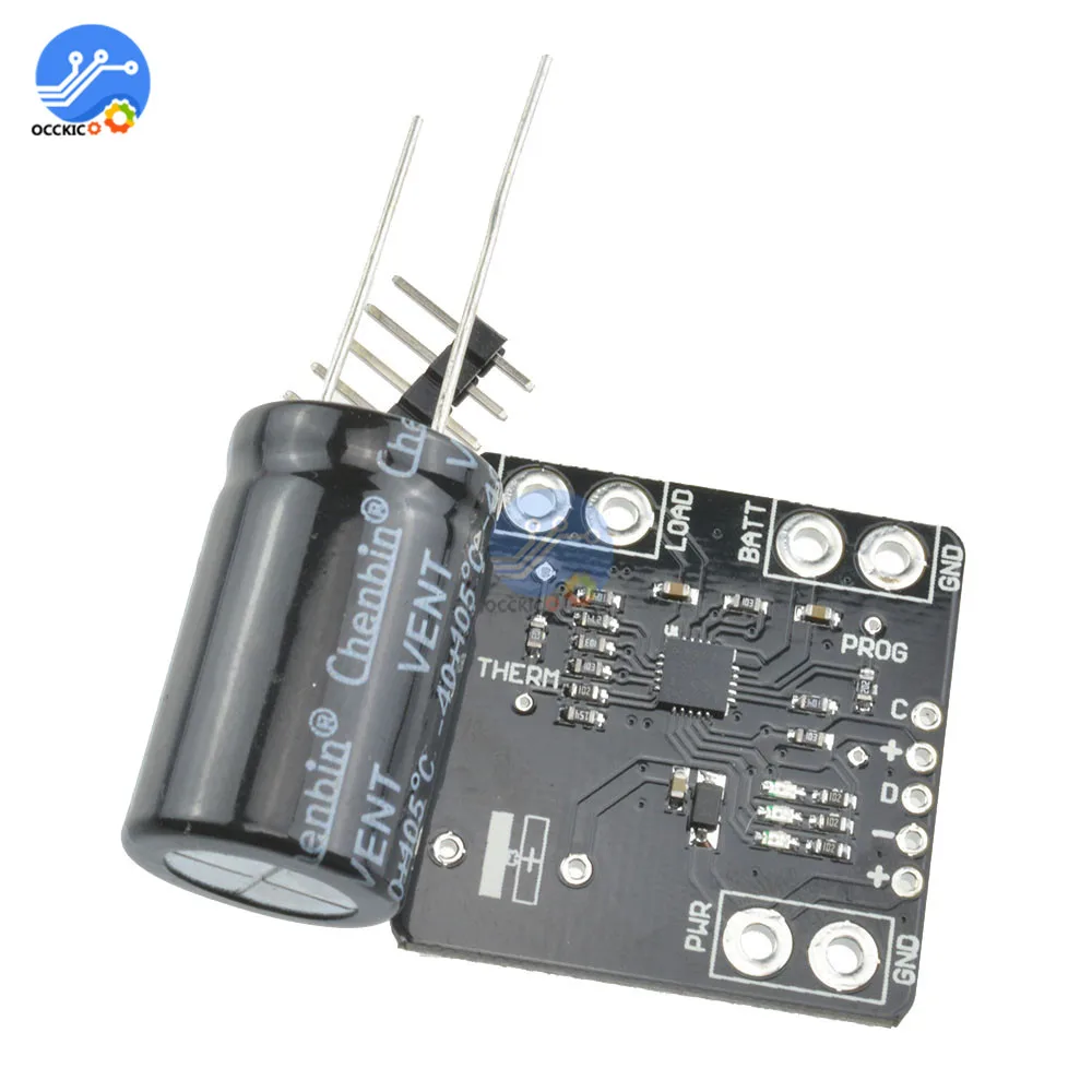 Литиевая батарея BMS плата зарядного устройства MCP73871 USB DC 5V Power Solar литиевая 3 7 V/4 2 V