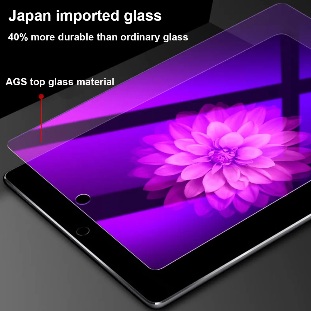 С защитой от УФ-светильник закаленное Стекло для Apple iPad Air 10,5 мини 5 4 3 2 Экран Защитная крышка для iPad Pro 9,7 11 защитная пленка