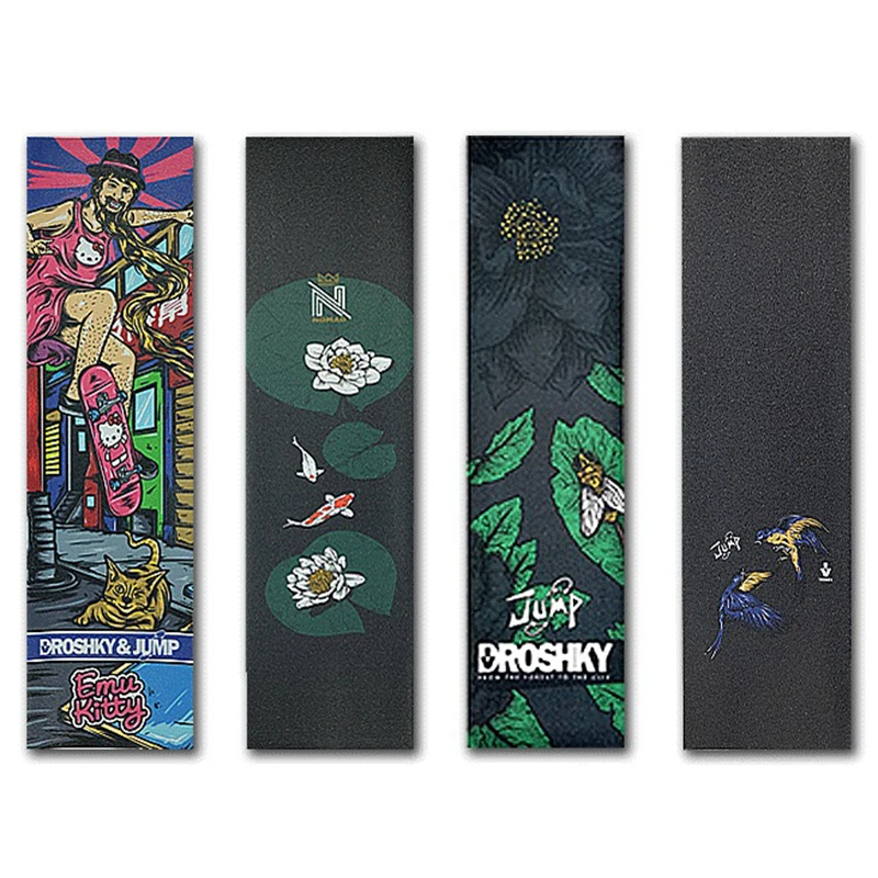 Бесплатная доставка, скейтборд griptape, длинная клейкая лента 83x23 см 125x25 см