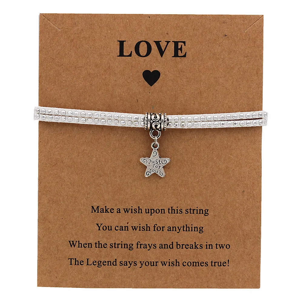 Новый Модный кулон в виде морской звезды простой крутой летний браслет Пляжная