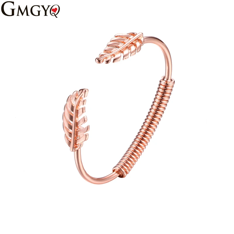 

Cuff Bracelets For Women Rose Gold Jewelry Fashion Accessories Opening Armband Sieraden voor Vrouwen Meisjes Beste Vrienden