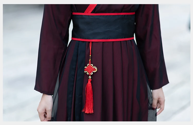 Женский длинный халат Hanfu, платье для выступлений по ТВ, императрица, меч-леди, Женский древний костюм, драма, фея, косплей, одежда для сцены