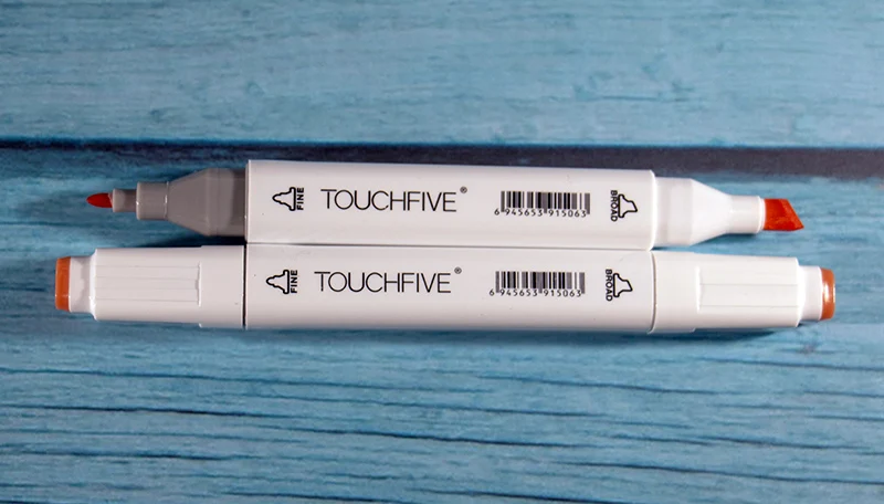 Touchfive 30/40/60/80 с двухголовой принадлежности для художественных эскизов маркером в