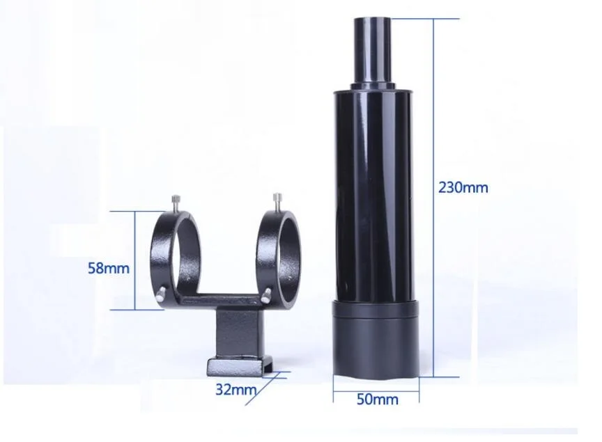 Искатель прицел 7X Увеличение астрономический телескоп Finderscope оптические прицелы с перекрестной сеткой 7x50 Быстрая