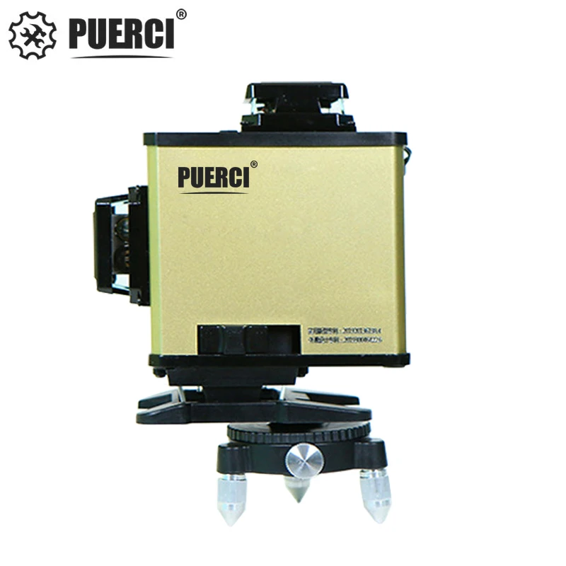 Лазерный уровень горизонтальный и вертикальный самовыравнивающийся 4D-уровень