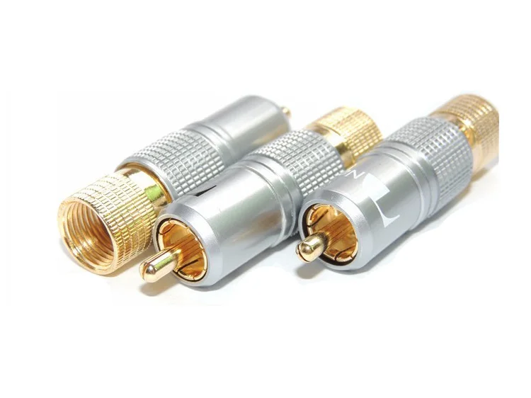 

Позолоченный NAKAMICHI RCA заглушка не разъем под пайку разъем