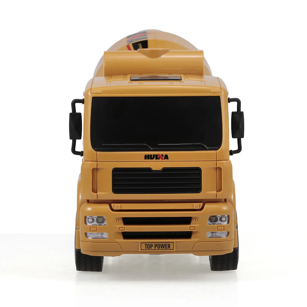 Бетономешалка HUINA 1333 1:18 2 4G инженерный грузовик легкая строительная машина