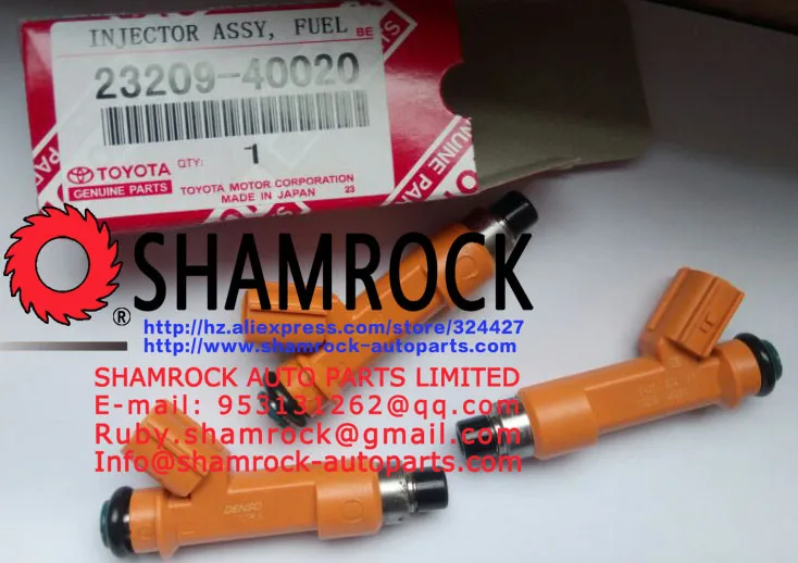 

YARIS AYGO BJ BELTA Fuel Injector 23209-0H050 / 23250-40020 / 23250-0M010 / 23209 40020 original