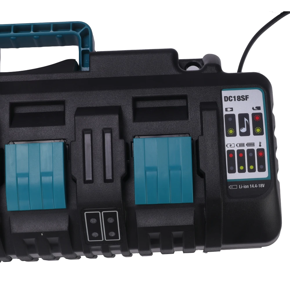 Устройство для быстрой зарядки с 4 портами Makita DC18SF 14 В 18 в литий ионный ток 4A
